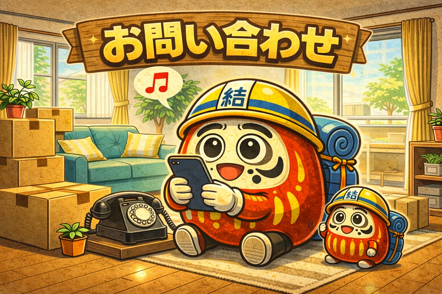 だるまの部屋でおしゃべり